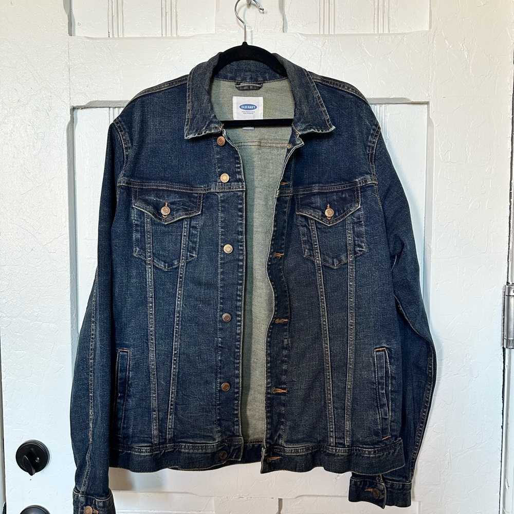Old Navy Dark Blue Denim Jacket